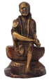 Brass Sai Baba God Idol Statue 2.38Kg