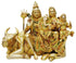 Brass Shiv Parivar With Nandi Statue 3.83Kg