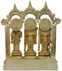 Brass Ram Darbar God Idol Statue