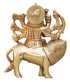 Brass Goddess Durga Superfine Idol 0.492Kg