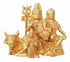 Brass Shiv Parivar With Nandi Statue 1.72Kg