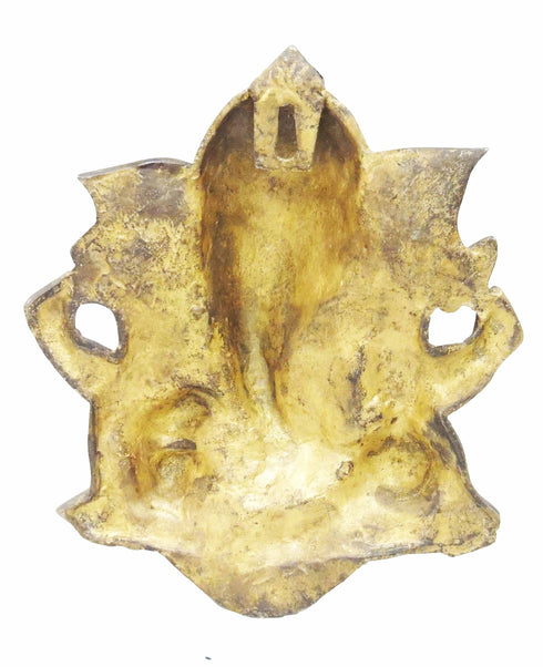 Brass Wall Haning Ganesh Ji Statue 1.34Kg