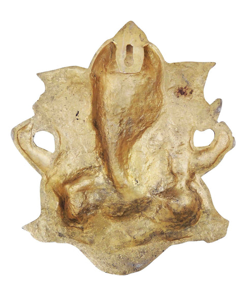 Brass Wall Hanging Ganesh Finish 1.32Kg