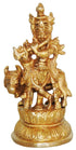 Brass Krishan Ji God Idol Statue 0.3Kg