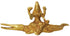 Brass Ganga Ji Sitting On Crocodile 0.16Kg