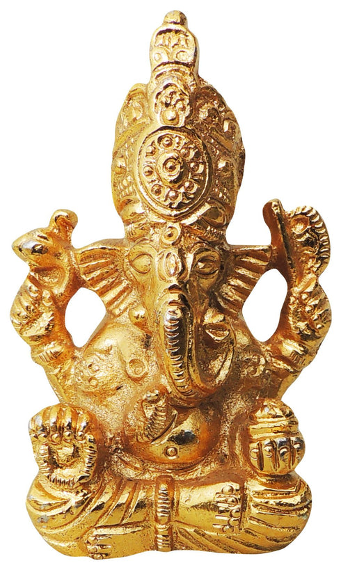 Brass Ganesh Ji Statue 0.18Kg