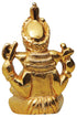 Brass Ganesh Ji Statue 0.18Kg