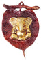 Brass Wall Hanging Ganesh Ji Statue 0.8Kg