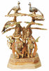 Brass Radha Krishna Tree 3.26Kg