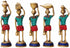 Brass Rajasthani Musical Statue Set Of 5 Pcs 0.4Kg