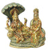 Brass Vishnu Laxmi With Shesnag Statue 3.34Kg