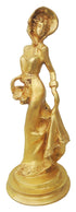 Brass Lady Statue 3.38Kg