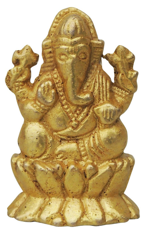 Brass Ganesh Ji Statue 0.08Kg
