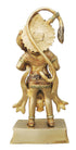 Brass Hanuman Statnding Statue 2.225Kg