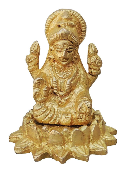 Goddess Brass Showpiece Laxmi idol 0.09Kg