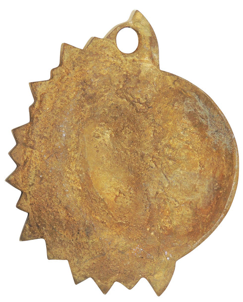 Brass Half Sun & Moon Statue 0.5Kg