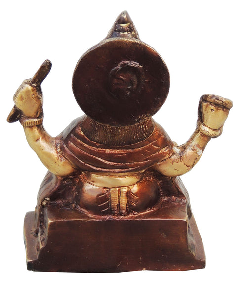 Brass Vishwakarma Statue 1.99Kg