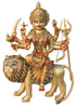 Brass Goddess Durga Superfine Idol 13.12Kg