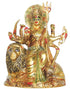 Brass Goddess Durga Superfine Idol 1.36Kg