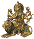 Brass Durga Ji Goddess Idol Statue 2.16Kg