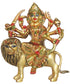 Brass Goddess Durga Superfine Idol 1.56Kg