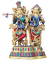Brass Radha Krishna With Base God Statue 10.83Kg
