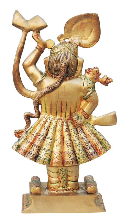 Brass Shreenathji Statue 8Kg