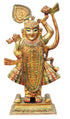 Brass Shreenathji Statue 8Kg