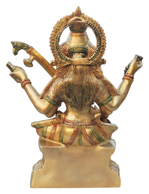 Brass Saraswati Ji Statue 12Kg