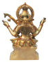 Brass Saraswati Ji Statue 12Kg