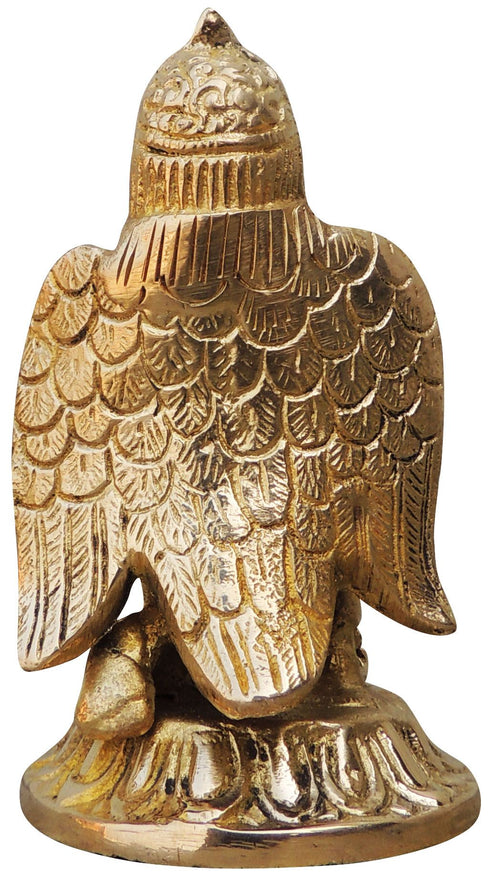 Brass Garun Dev Statue 0.36Kg