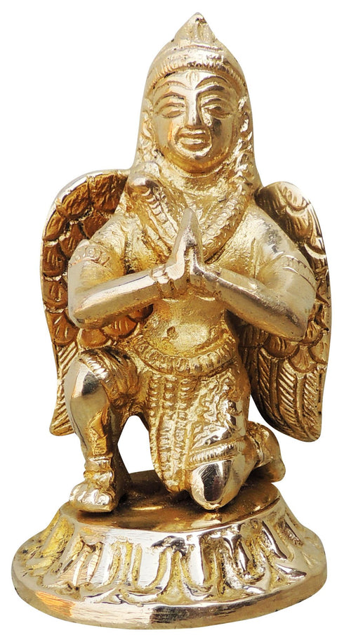 Brass Garun Dev Statue 0.36Kg