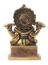 Brass Vishwakarma Ji Idol Statue 0.3Kg