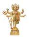 Brass Dattatreya Ji Statue 0.8Kg