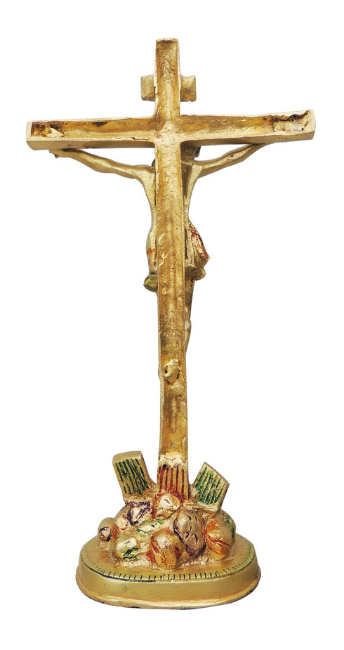 Brass Jesus On Cross Statue 1.33Kg