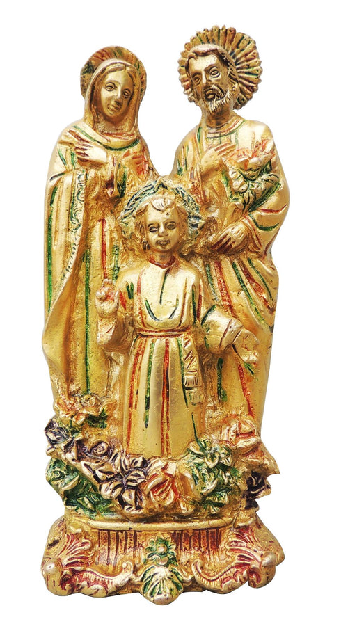 Brass Jesus Family Statue 1.39Kg