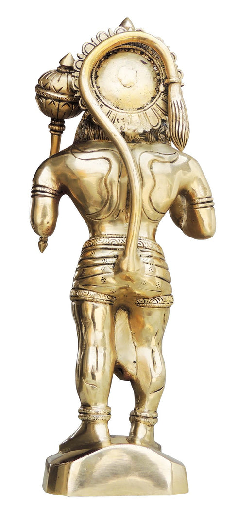 Brass Hanuman Ji Statue 5.32Kg