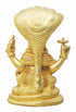 Brass Nariane With Sheshnaag God Statue 0.96Kg