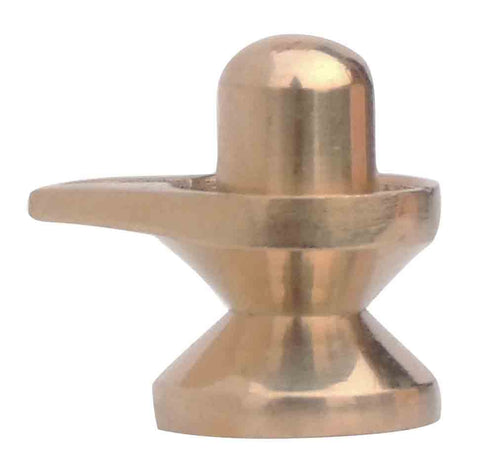 Brass Shivling God Idol Statue 0.04Kg