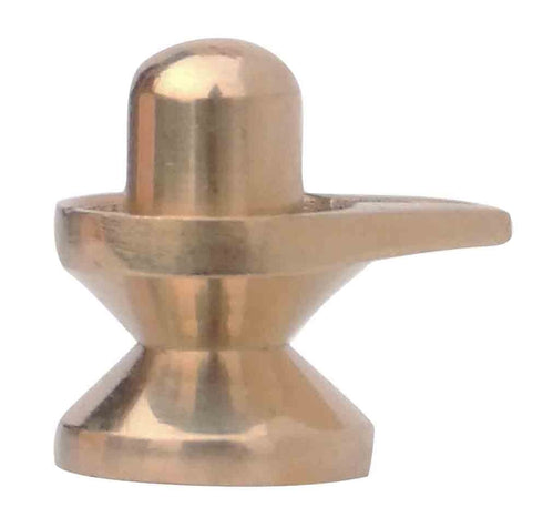Brass Shivling God Idol Statue 0.04Kg