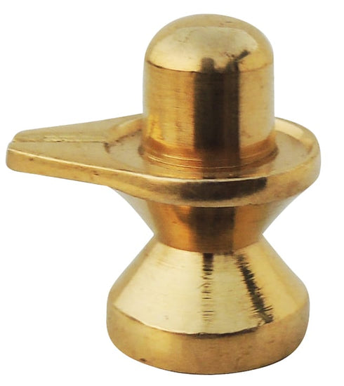 Brass Temple Shiv Ling 0.06Kg