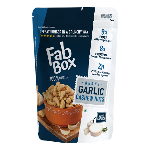 Fabbox Burnt Garlic Cashew