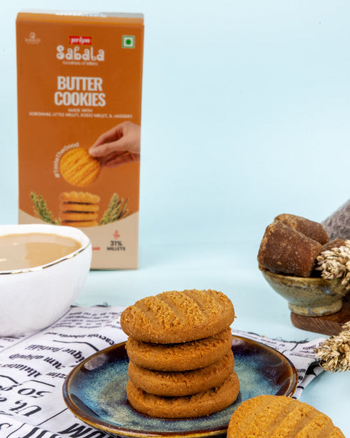 Sabala Millets Butter Millet Cookies