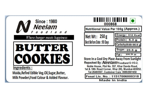 Neelam Foodland Butter Cookies