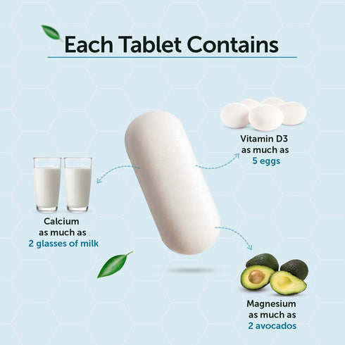 Neuherbs True Calcium 1000mg With Natural Vitamin D3
