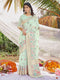 Deeva Sarees Sky Blue Cotton Saree