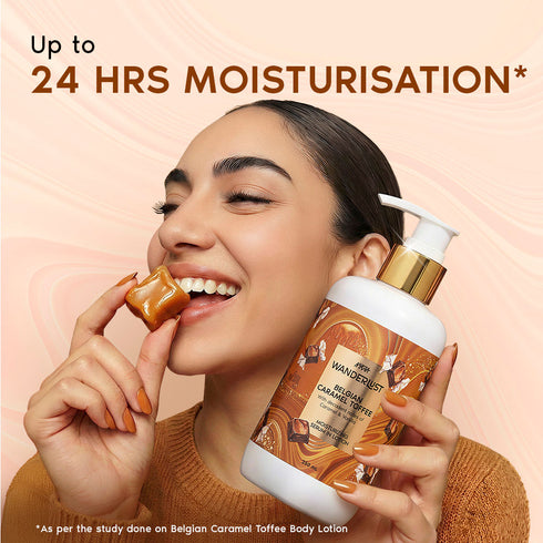Wanderlust Belgian Caramel Toffee Body Lotion
