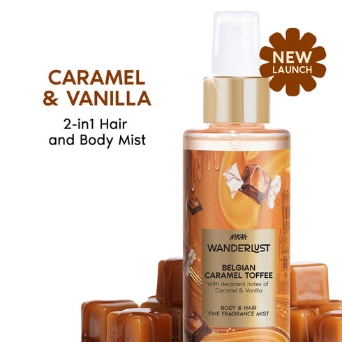 Wanderlust Belgian Caramel Toffee Body & Hair Perfume