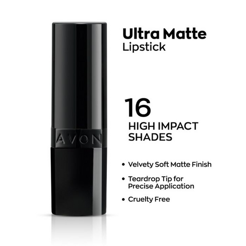 Avon Ultra Perfectly Matte Lipstick | Vibrant Melon