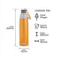 Dubblin Cheers Stainless Steel Sipper Water Bottle